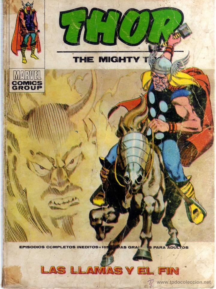 C&oacute;mics: Thor (V.1, V&eacute;rtice, N&ordm;34 - CJ25 - Foto 1