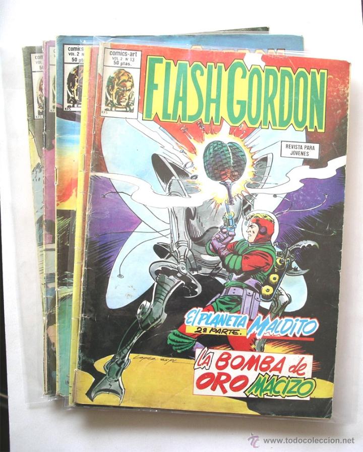 C&oacute;mics: Flash Gordon Vol 2 n&ordm; 13, 16, 19, 21 y 23 - Foto 1