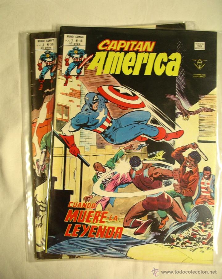 C&oacute;mics: Capitan America Vol 3 n&ordm; 35 y 36 - Foto 1