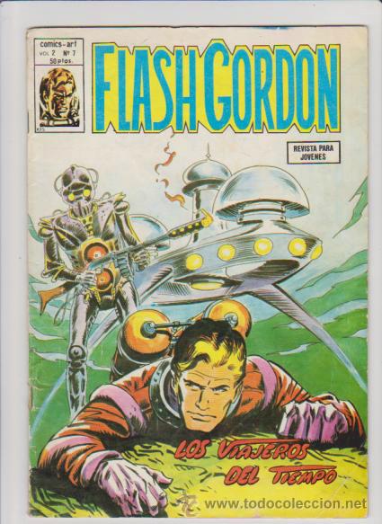 C&oacute;mics: FLASH GORDON - V 2 - N&ordm; 7 - EDICIONES VERTICE 50 PTS. / GRAPA - Foto 1