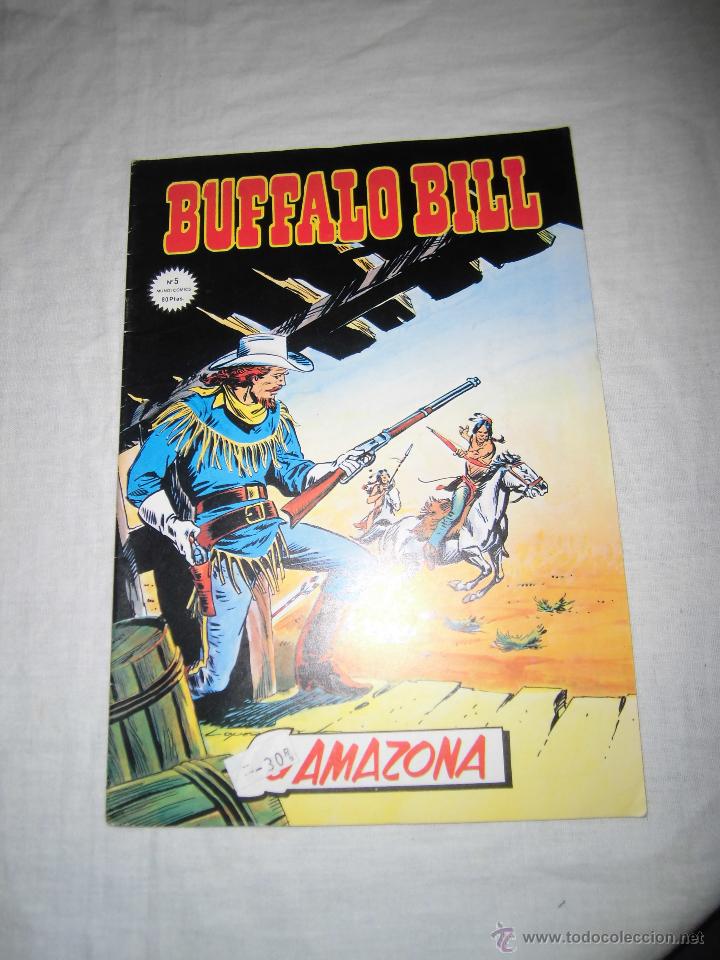 C&oacute;mics: BUFFALO BILL  N&ordm; 5 .-LA AMAZONA .-EDICIONES VERTICE   1981 - Foto 1