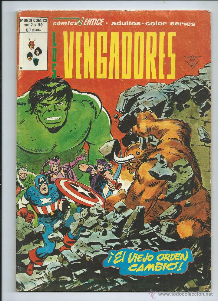 C&oacute;mics: LOS VENGADORES VERTICE V 2 VOL 2 N&ordm; 50 - Foto 1