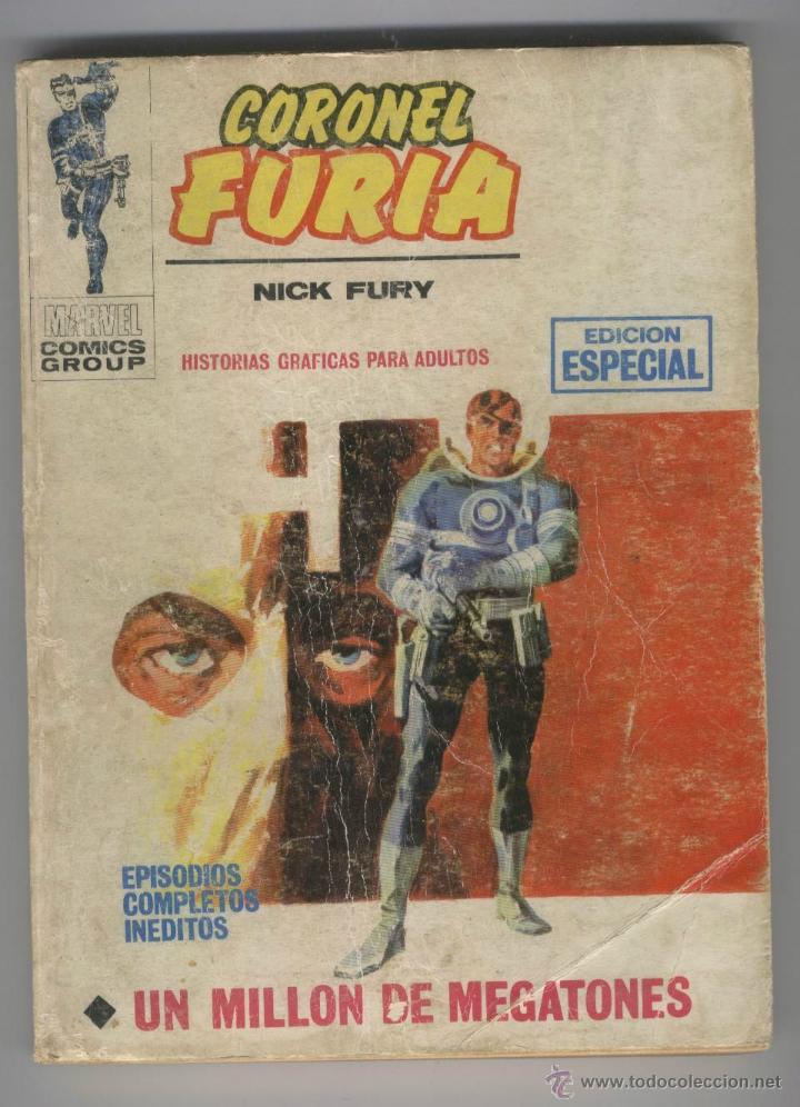 C&oacute;mics: Comic Coronel Furia. N&uacute;mero 5. Ediciones V&eacute;rtice. A&ntilde;o 1969. VOLUMEN 1. - Foto 1