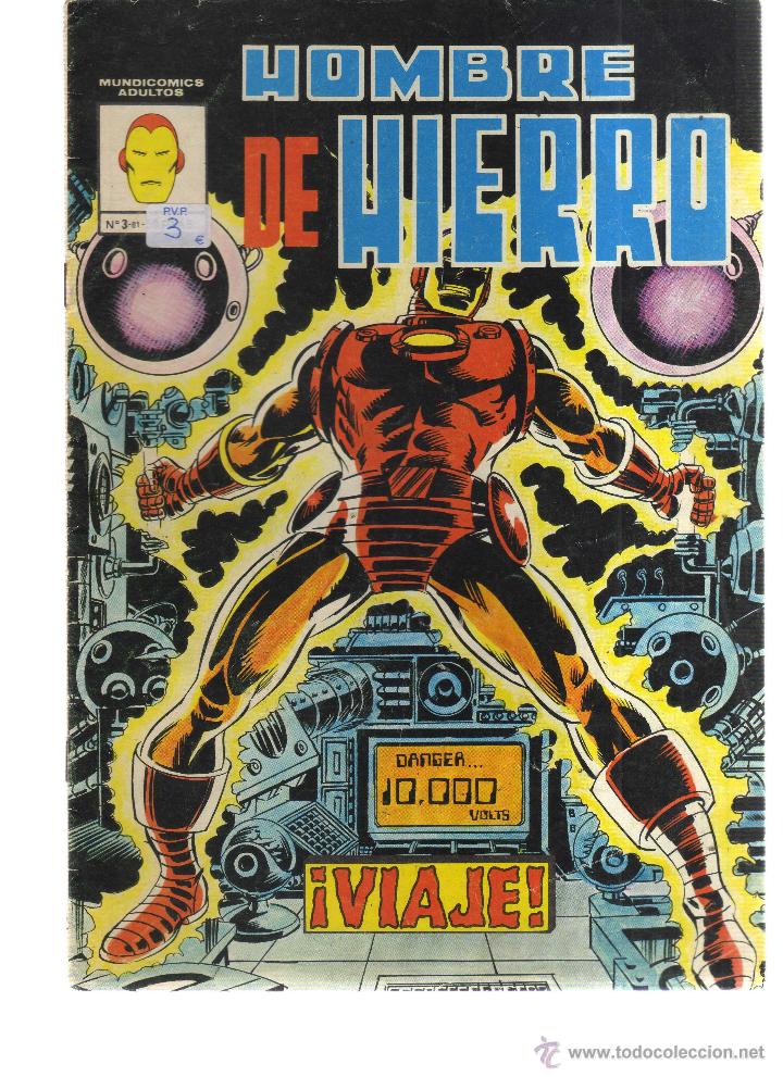 C&oacute;mics: Hombre de Hierro N&ordm; 3 &iexcl;Viaje! - CJ43 - Foto 1