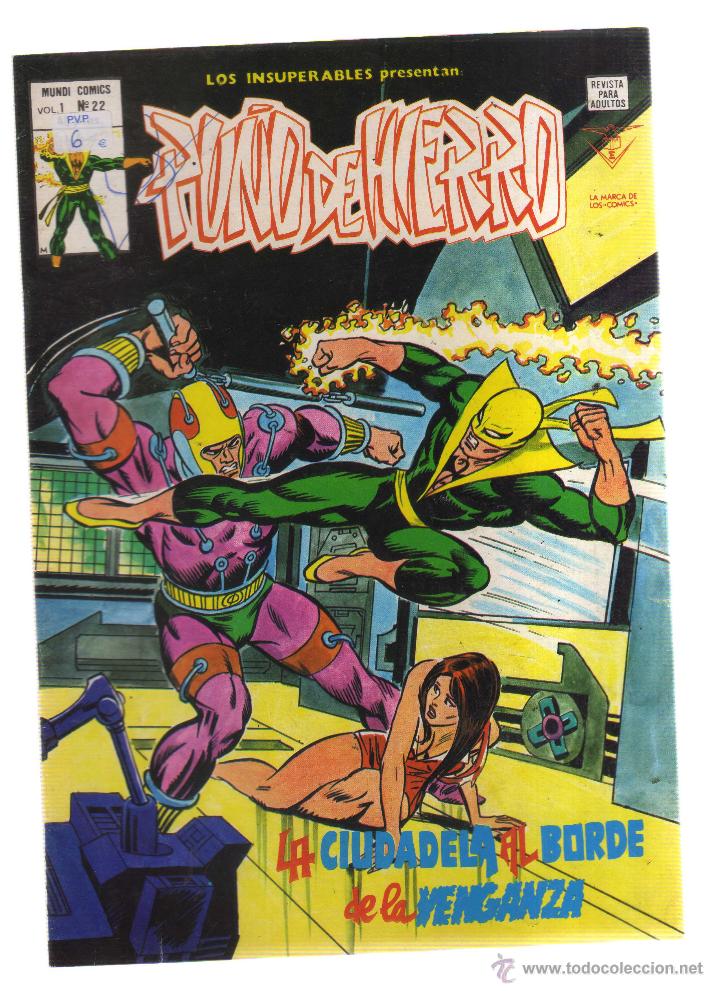 C&oacute;mics: Pu&ntilde;o de Hierro (V&eacute;rtice, Volumen 1) N&ordm;22 - CJ76 - Foto 1