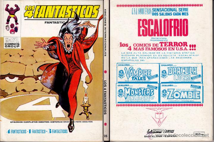 C&oacute;mics: Vertice V1 Los 4 Fantasticos 55 - Foto 1
