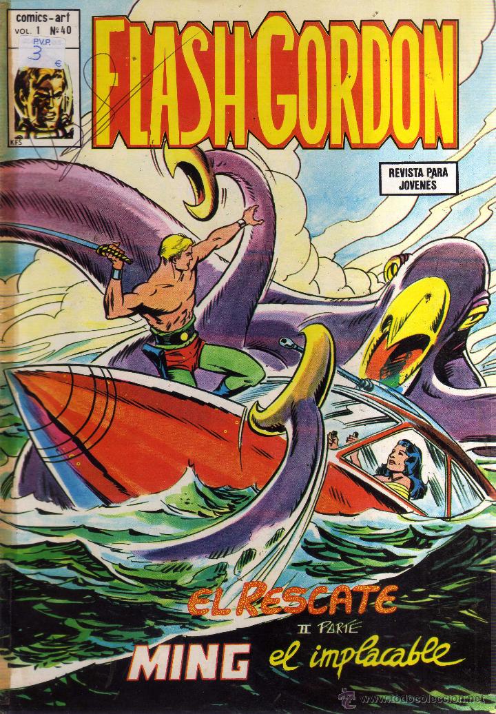 C&oacute;mics: Flash Gordon Vol. 1 N&ordm; 40 - CJ78 - Foto 1