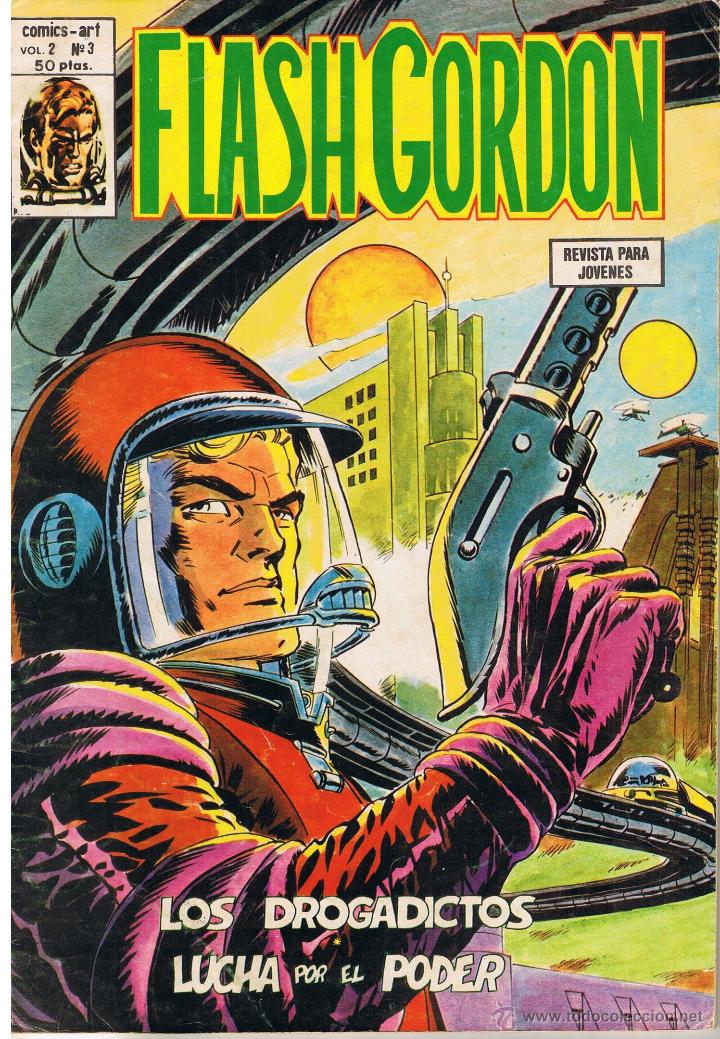 C&oacute;mics: FLASH GORDON. VOLUMEN 2. NUMERO 3. VERTICE.(C/A34) - Foto 1