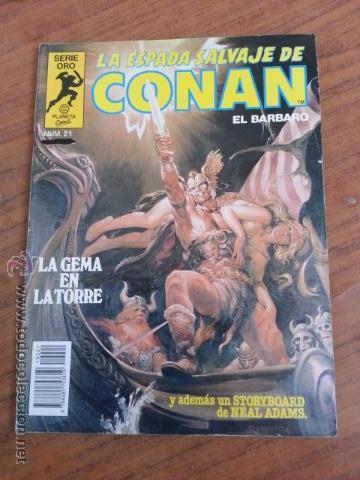 C&oacute;mics: LA ESPADA SALVAJE DE CONAN n&ordm; 21 - 1 EDICION PLANETA - Foto 1