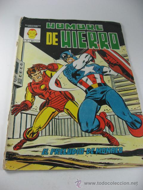 C&oacute;mics: COMIC EL HOMBRE DE HIERRO, EL PRELUDIO DE MONACO. NUMERO 6 (1982) - Foto 1
