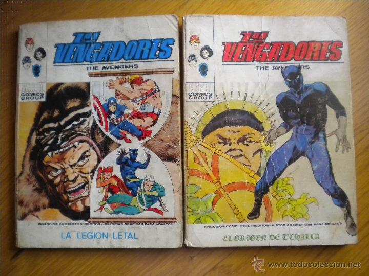C&oacute;mics: 2 COMIC LOS VENGADORES N&ordm; 36 Y 40 DE VERTICE - Foto 1