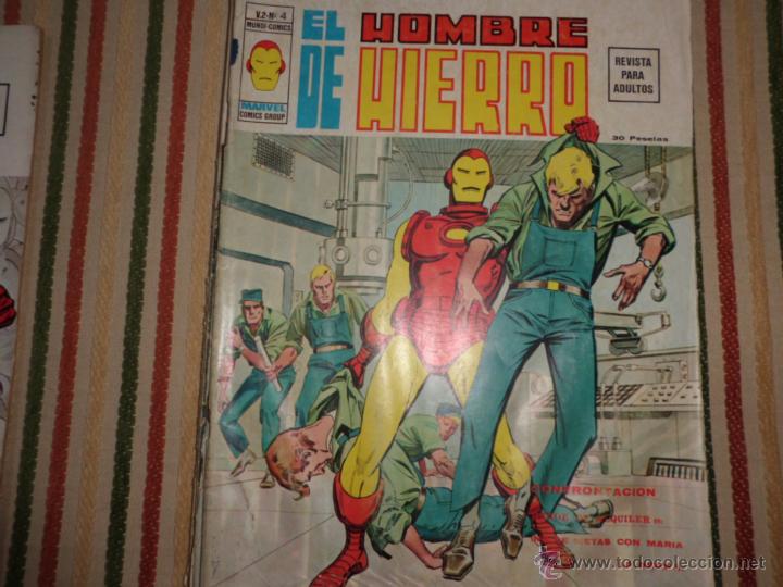 C&oacute;mics: EL HOMBRE DE HIERRO V 2 COLECCION COMPLETA 5 NUMEROS VERTICE - Foto 2