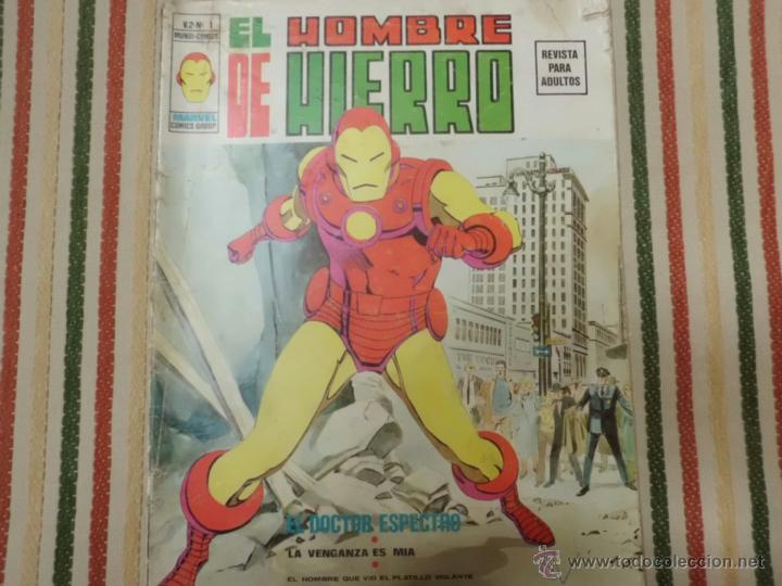 C&oacute;mics: EL HOMBRE DE HIERRO V 2 COLECCION COMPLETA 5 NUMEROS VERTICE - Foto 5