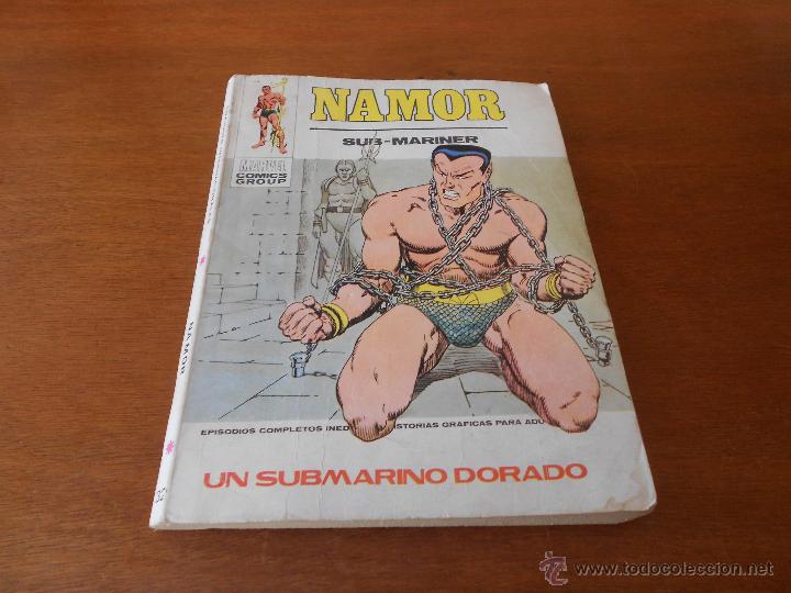 C&oacute;mics: NAMOR N&ordm; 32 MARVEL COMICS, EDICIONES V&Eacute;RTICE, FORMATO TACO 1974 - Foto 1