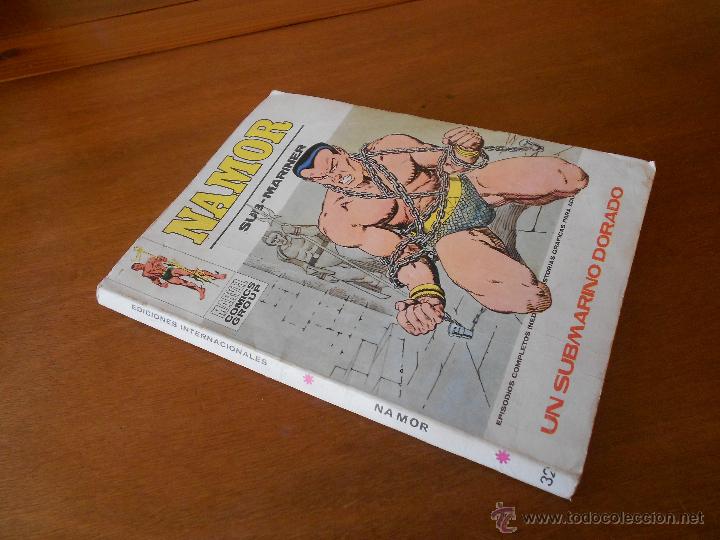 C&oacute;mics: NAMOR N&ordm; 32 MARVEL COMICS, EDICIONES V&Eacute;RTICE, FORMATO TACO 1974 - Foto 2