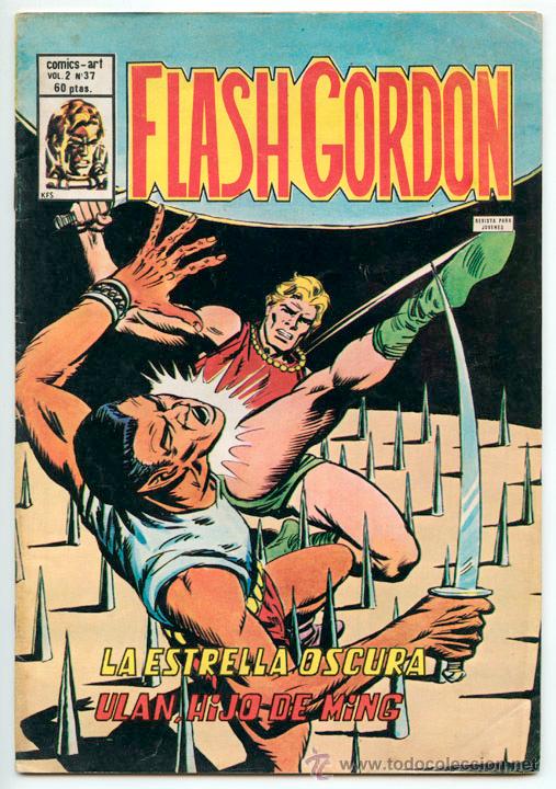 C&oacute;mics: FLASH GORDON - VOL. 2 - N&ordm; 37 - COMICS-ART - ED. VERTICE - 1981 - Foto 1