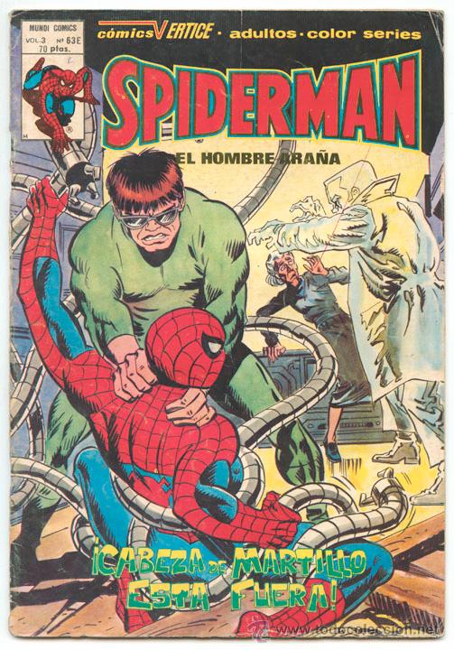 C&oacute;mics: SPIDERMAN - V.3 - N&ordm; 63E 63-E - MUNDI-COMICS - ED. VERTICE - 1979 - Foto 1