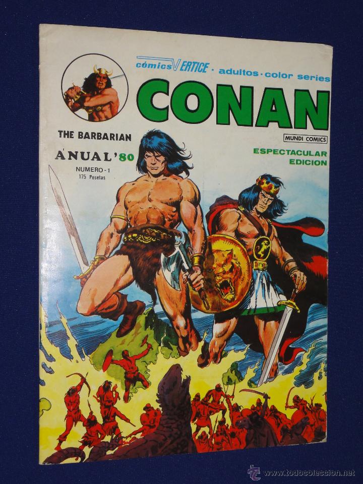 C&oacute;mics: CONAN ANUAL 80 - VERTICE - Foto 1