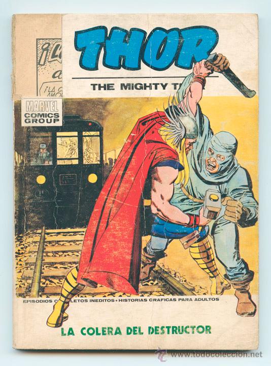C&oacute;mics: THE MIGHTY THOR - N&ordm; 31 - LA C&Oacute;LERA DEL DESTRUCTOR - ED. VERTICE - 1973 - Foto 1