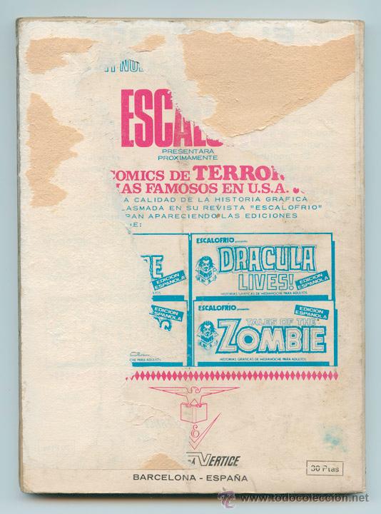 C&oacute;mics: THE MIGHTY THOR - N&ordm; 34 - LAS LLAMAS Y EL FIN - ED. VERTICE - 1973 - Foto 2