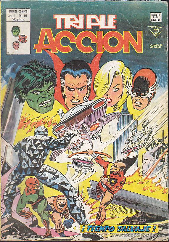 C&oacute;mics: COMIC TRIPLE ACCION VOL.&ordm; 1 N&ordm; 16 - Foto 1