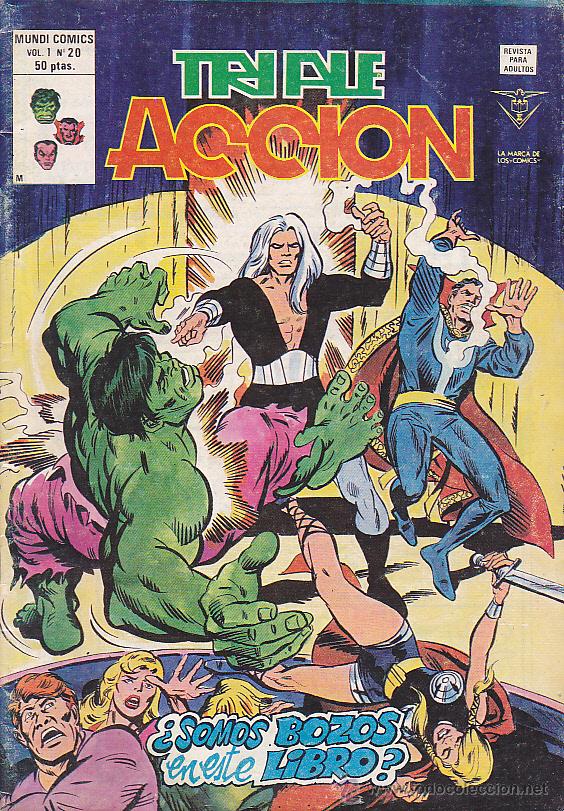 C&oacute;mics: COMIC TRIPLE ACCION VOL.&ordm; 1 N&ordm; 20 - Foto 1
