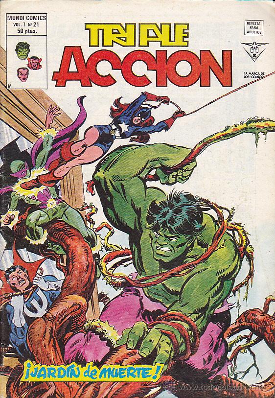 C&oacute;mics: COMIC TRIPLE ACCION VOL.&ordm; 1 N&ordm; 21 - Foto 1