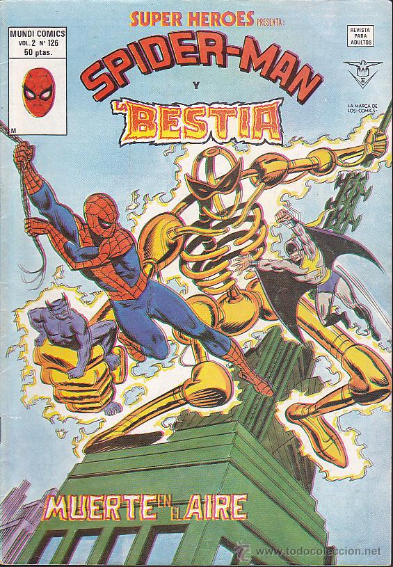 C&oacute;mics: COMIC SUPER HEROES VOL. 2 N&ordm; 126 - Foto 1