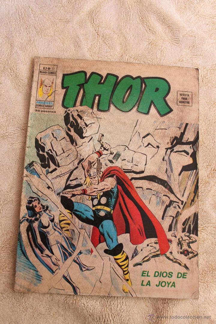 C&oacute;mics: MUNDI COMICS VOL 2 V 2 N&ordm; 11 THOR: EL DIOS DE LA JOYA; VERTICE - Foto 1