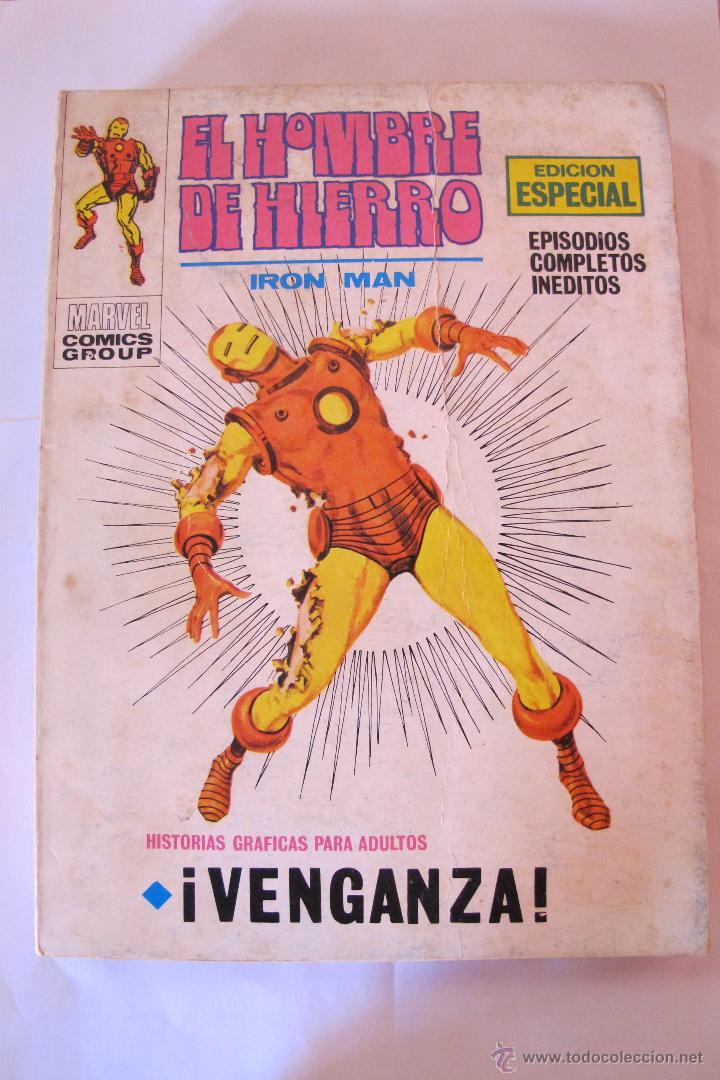 C&oacute;mics: El Hombre de Hierro - &iexcl;Venganza! - Ed. Vertice - Foto 1