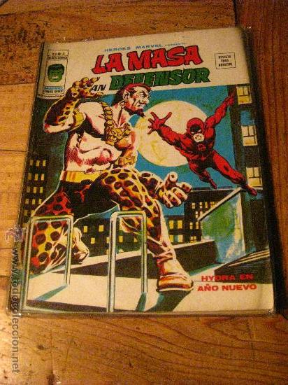 C&oacute;mics: HEROES MARVEL LA MASA Y DAN DEFENSOR N&ordm; 4 v 2 VOL 2 VERTICE - Foto 1