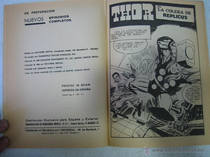 C&oacute;mics: Thor. ED Marvel 1971. N 7 - Foto 4