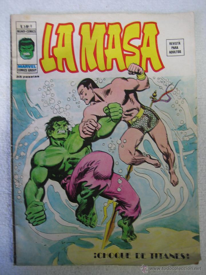 C&oacute;mics: La Masa. ED Marvel V.3-n9 - Foto 1