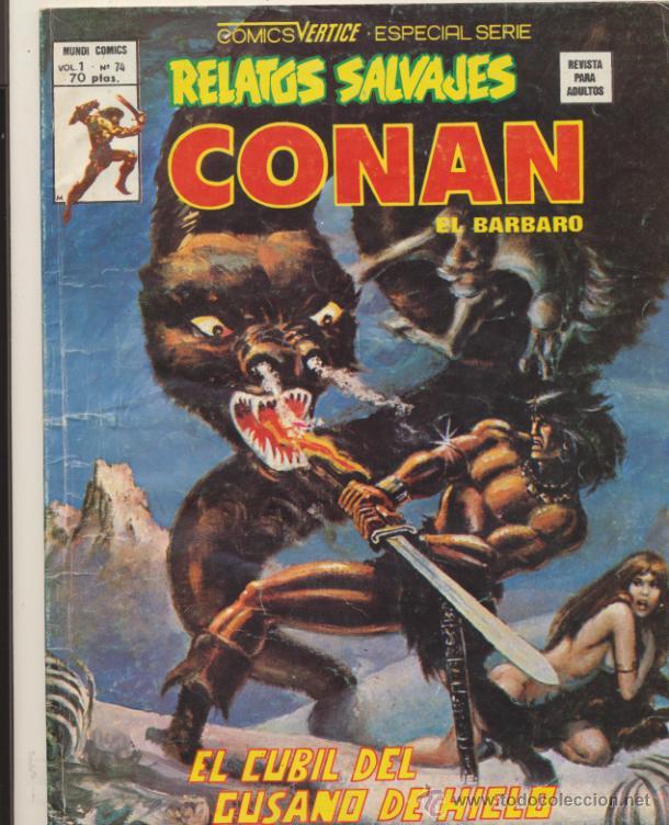 C&oacute;mics: Relatos Salvajes. Vol. 1 n&ordm;  74. conan. - Foto 1