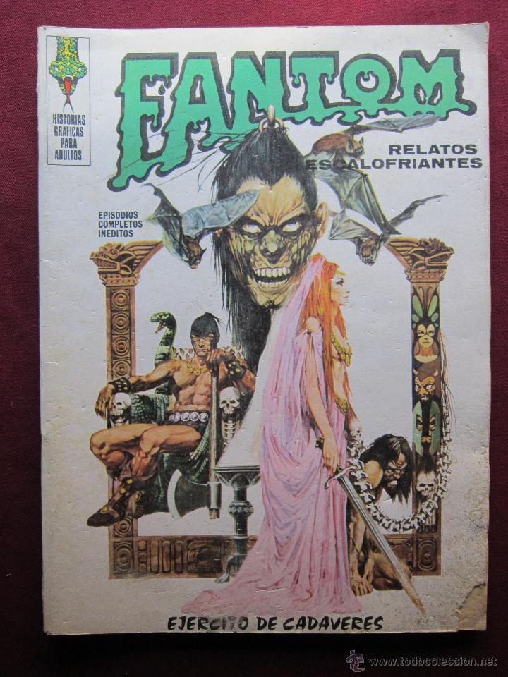 C&oacute;mics: FANTOM N&ordm; 8. EJERCITO DE CADAVERES. EDITORIAL VERTICE, 1972 - Foto 1