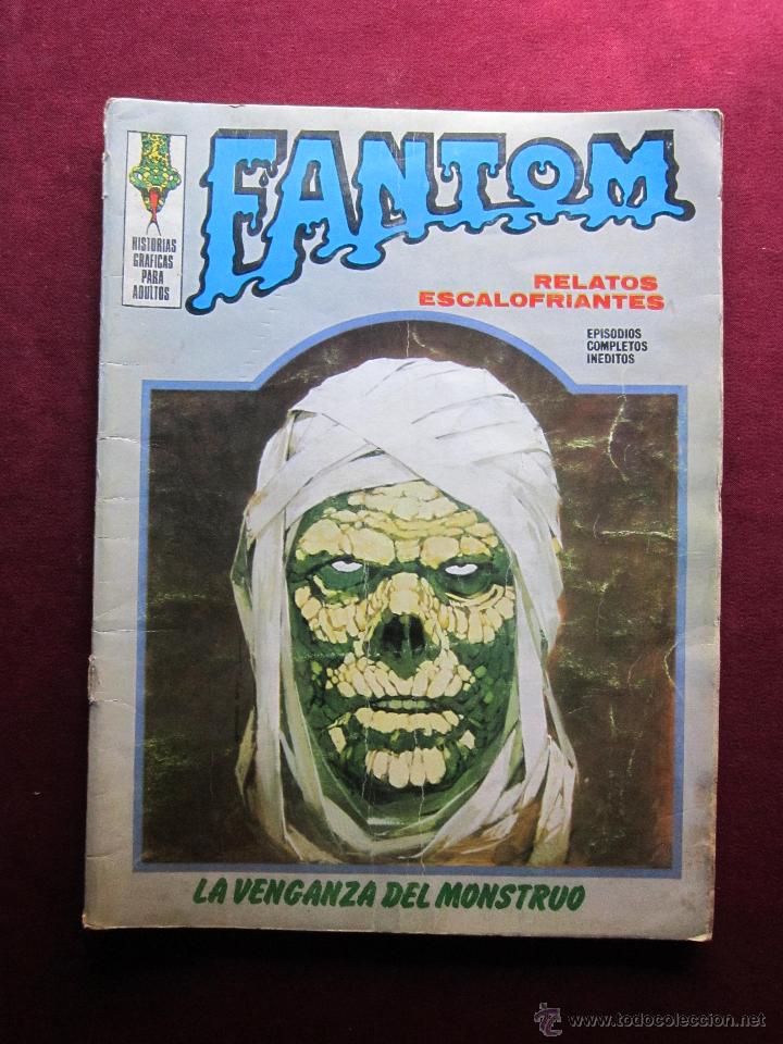 C&oacute;mics: FANTOM N&ordm; 17. La venganza del monstruo. EDITORIAL VERTICE, 1973 - Foto 1