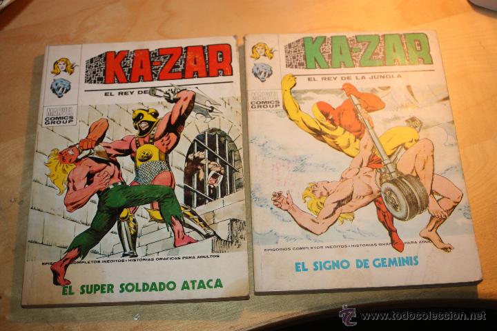 C&oacute;mics: KA-ZAR .(VERTICE TACO) TOMOS n&ordm; 6 y 7 - Foto 1