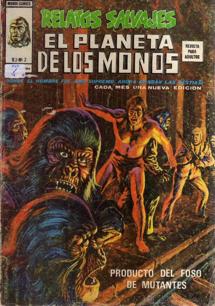 C&oacute;mics: EL PLANETA DE LOS MONOS (VOLUMEN 2, N&Uacute;MERO 2) - CJ143 - Foto 1