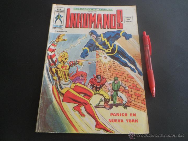 C&oacute;mics: VERTICE SELECCIONES MARVEL - VOLUMEN 1 NUMERO 2 - LOS INHUMANOS - Foto 1