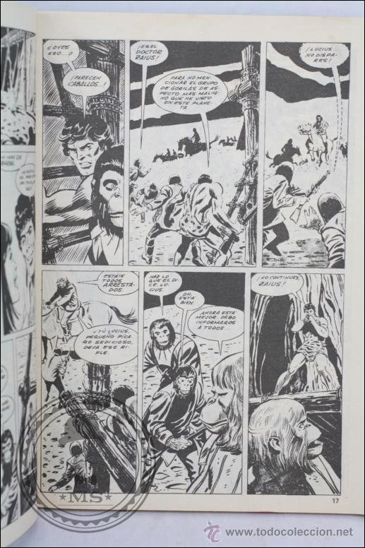 C&oacute;mics: C&oacute;mic El Planeta de los Monos - N&ordm; 2 - Edita V&eacute;rtice - A&ntilde;o 1979 - Foto 2