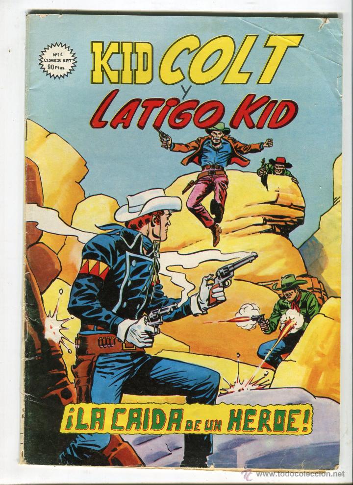 C&oacute;mics: KID COLT Y LATIGO KID N&ordm; 14 A&Ntilde;O 1981 - Foto 1