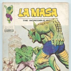 Cómics: LA MASA (THE INCREDIBLE HULK) - Nº 34 - MUERTE EN LAS ALTURAS - ED. VERTICE - 1974