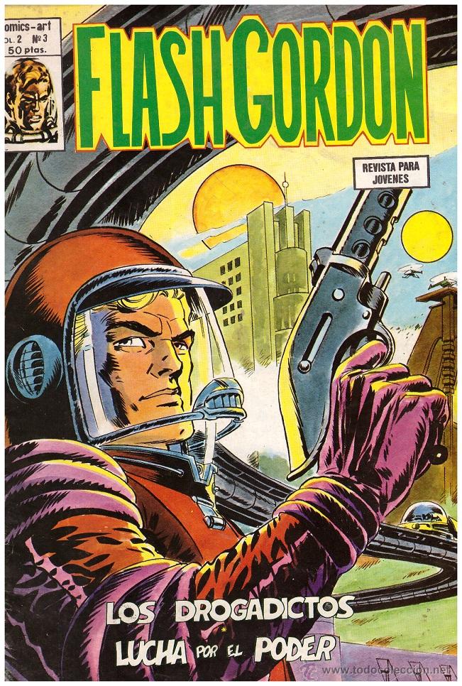 C&oacute;mics: Comic Flash Gordon, Vol. 2, n&ordm; 3 - Comics Vertice - Foto 1