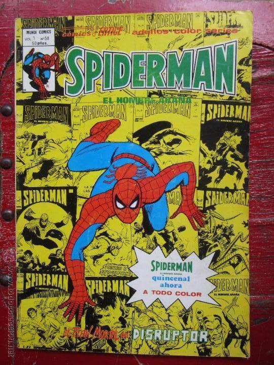 C&oacute;mics: spider-man , vol. 1 numero 58 - comics vertice - Foto 1