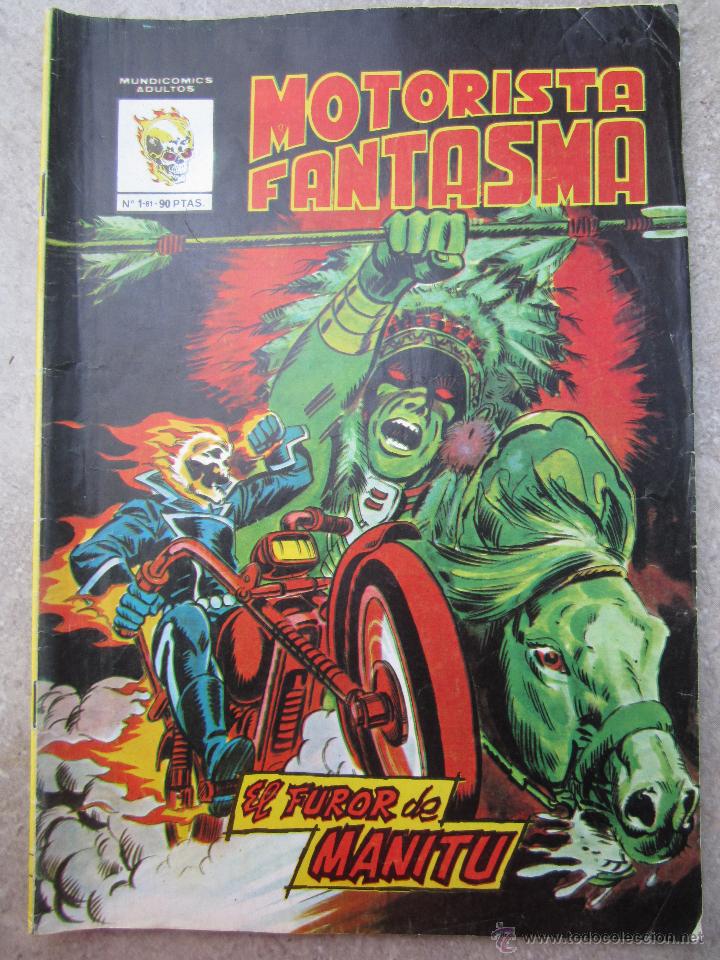 C&oacute;mics: motorista fantasma , numero 1 , ediciones vertice 1981 - Foto 1