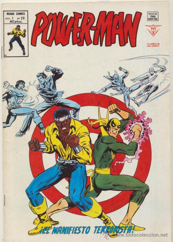 C&oacute;mics: Power-Man vol. 1 n&ordm;  20. V&eacute;rtice. - Foto 1