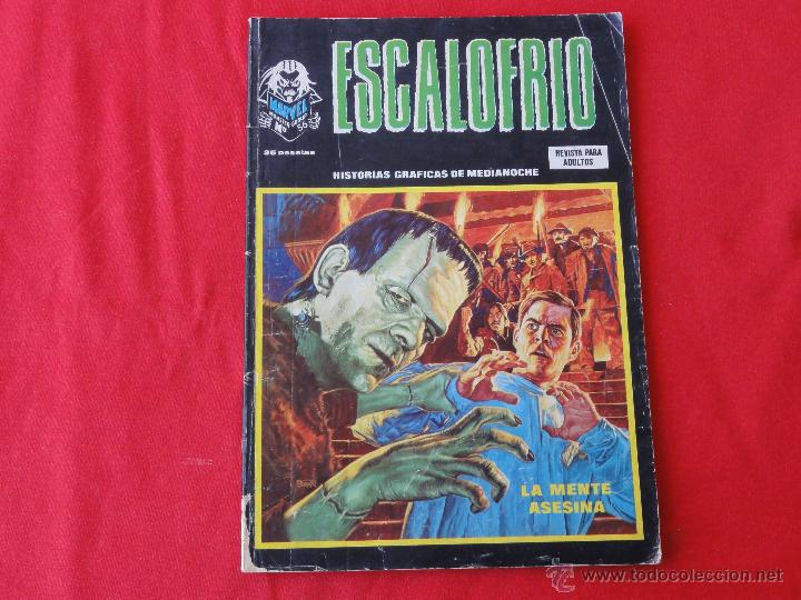 C&oacute;mics: ESCALOFRIO N&ordm; 56. LA MENTE ASESINA.. MUY DIFICIL! - Foto 1