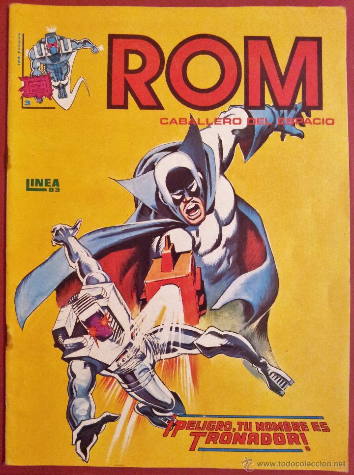 C&oacute;mics: ROM CABALLERO DEL ESPACIO N&ordm; 3, PELIGRO TU NOMBRE ES TRONADOR, EDICIONES SURCO 1983.