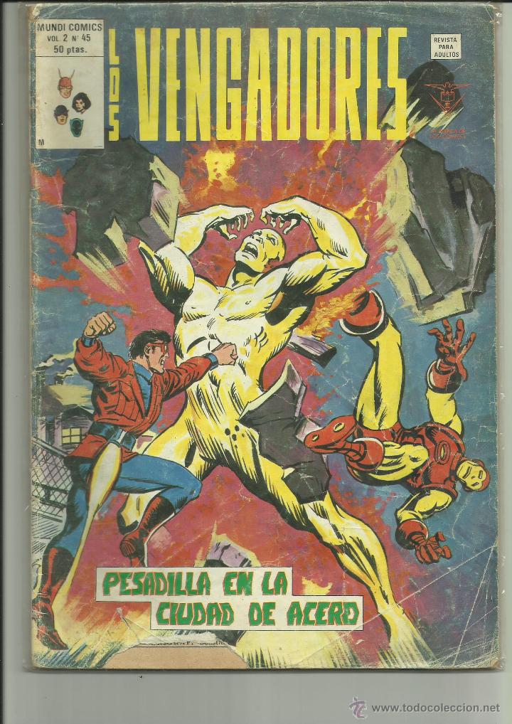 C&oacute;mics: LOS VENGADORES VOL.2 NUMERO 45 - Foto 1