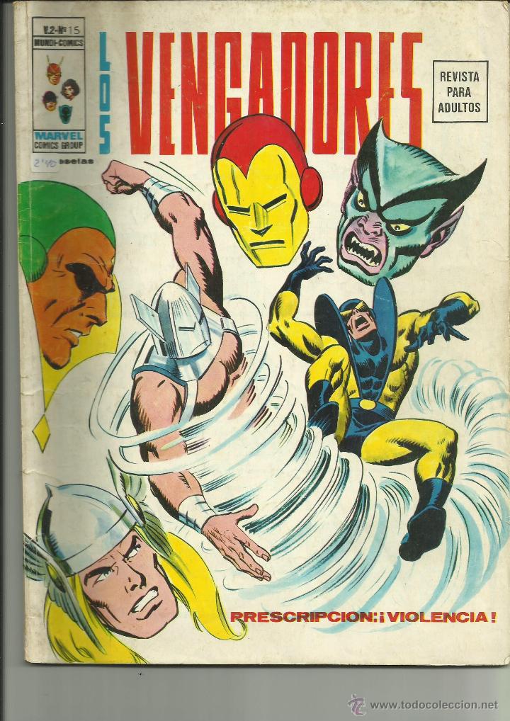 C&oacute;mics: LOS VENGADORES VOL.2 NUMERO 15 - Foto 1